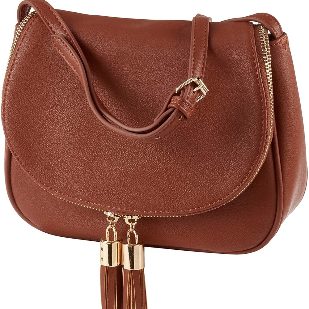 NWT Saro Taleen Vegan Leather Cross-body Bag